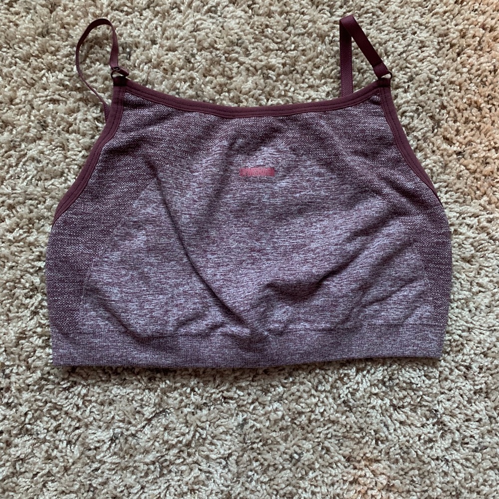 Gymshark strappy high waisted flex bra